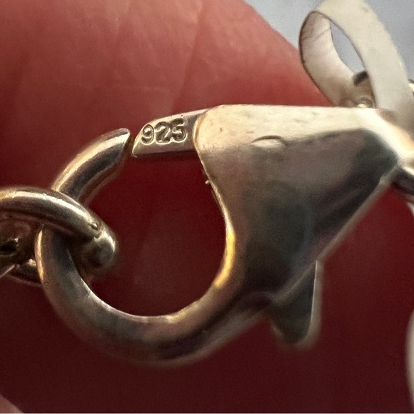 ❤️ Kingman Purple Mohave Turquoise Southwestern 925 Bar Pendant Necklace 13.5gm - Picture 8 of 14